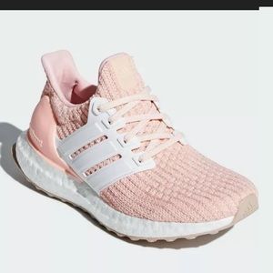 adidas Youth 4.5 Ultraboost Pink/Cloud White/White